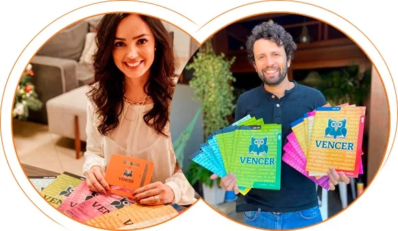 Conjunto de livros coloridos do treinamento
