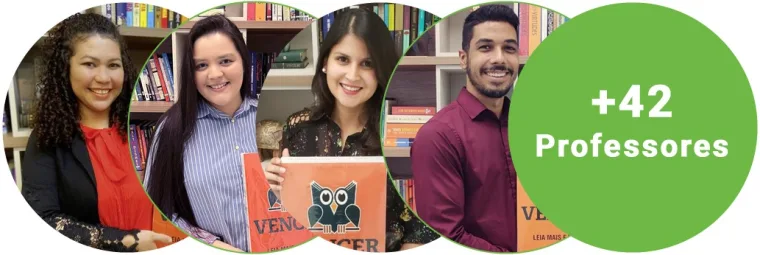 Equipe de professores da Vencer Leitura