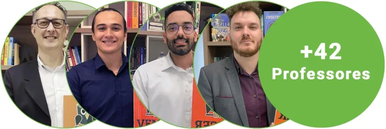 Professores disponíveis para tirar dúvidas